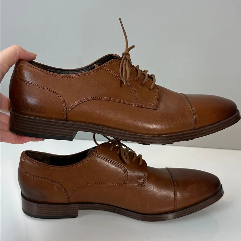 Cole‎ Haan Brown Jay Grand Cap Oxfords Size 10